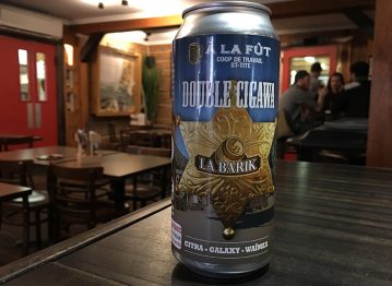 Une bière anniversaire brassée pour La Barik : la Double Cigawa!