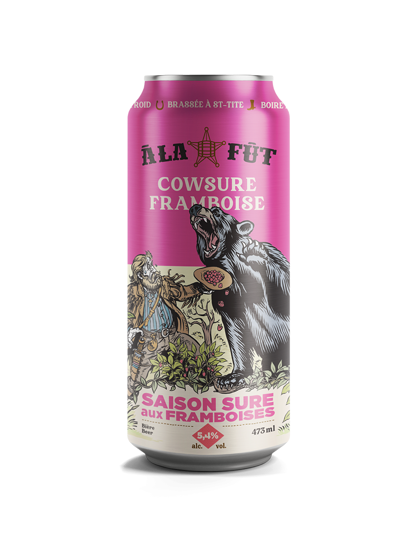 Cowsure aux framboises