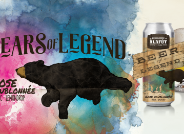 Beer of Legend : une Gose houblonnée brassée pour les ours!