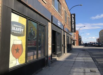 Fermeture de la franchise À la Fût Montréal