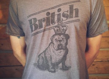 T-shirt British – homme