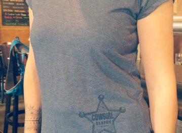 T-shirt Cowgirl – femme
