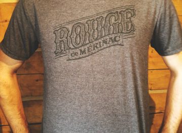 T-shirt Rouge de Mékinac – homme