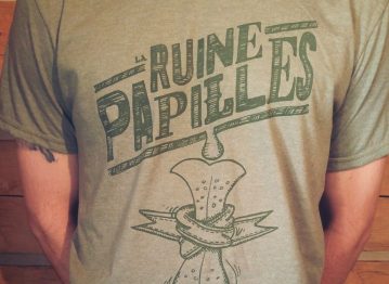 T-shirt Ruine Papilles – homme