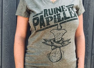 T-shirt Ruine Papilles – femme