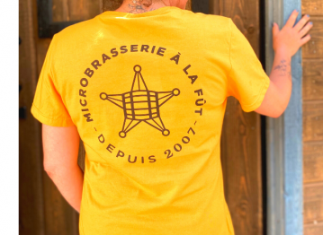 T-shirt jaune femme