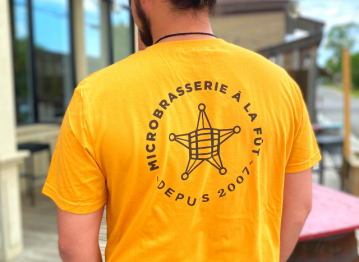 T-shirt jaune homme