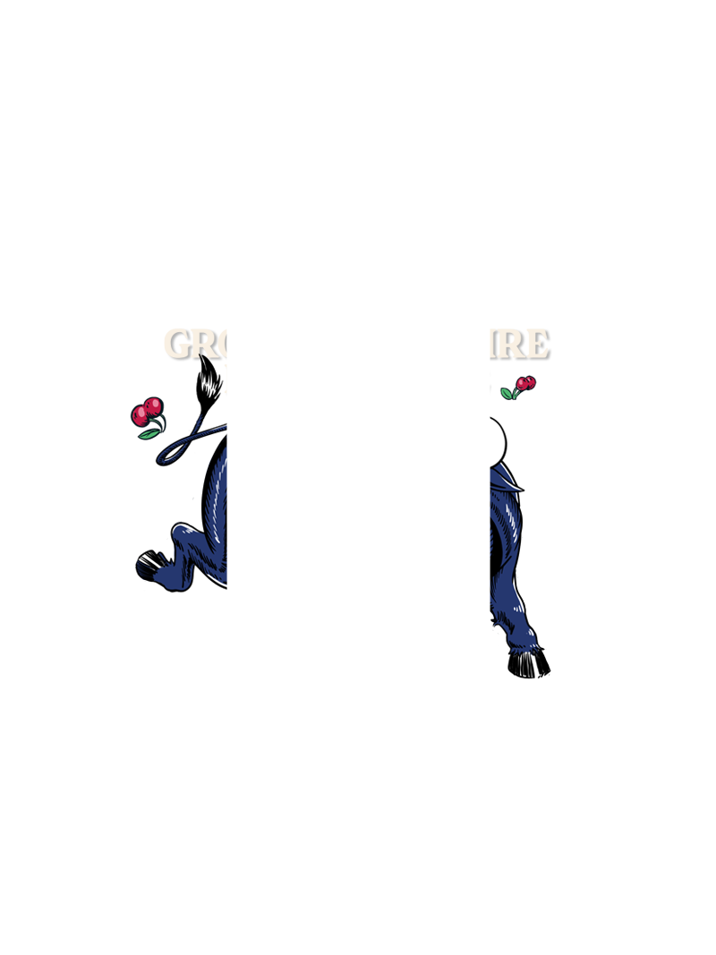 Grosse bête noire florissante